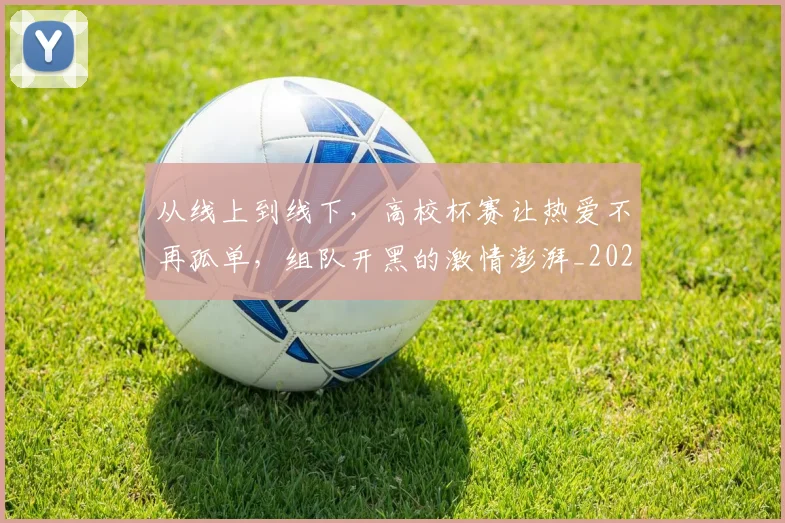 从线上到线下，高校杯赛让热爱不再孤单，组队开黑的激情澎湃_20260704164929